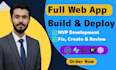 fix and build a lovable ai web application