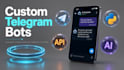 develop a custom telegram bot in python