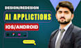 develop ai mobile app, ai integration IOS , android, mobile app developer