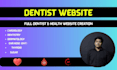 develop a professional medical website for doctors  hospitals