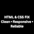 fix HTML and CSS issues and bugs on your website
