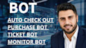 do auto purchase bot, auto buying bot, checkout bot, pokemon target shopping bot
