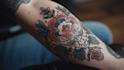 create a custom traditional tattoo design
