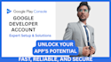 create google developer console and publish your app