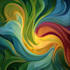 create unique digital abstract art