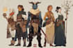 dnd character art and dnd character art