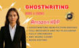 ghostwrite biography, nonfiction, selfhelp ebook, book