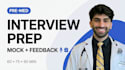 coach premed interviews with mock practice and feedback