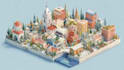 make unique isometric illustration