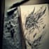 design small tribal tattoo with elegant pattern