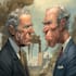 do newyorker, political comic strip in cartoon style