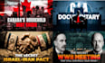 do youtube documentary video editing and thumbnail design