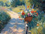 paint your cycle oil painting style