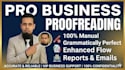 proofread and polish your business writing