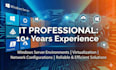 setup and manage windows server services professionally