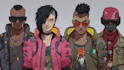 design cyberpunk character, original character design