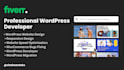 develop and design wordpress website professionally