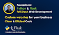 build a full stack blog web application using flask