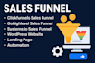 build sales funnel website clickfunnels landing page for salesclosing