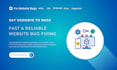 fix website bugs and responsive issues first