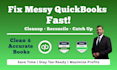 do quickbooks clean up and fix bookkeeping errors
