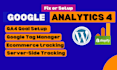 setup google analytics 4, ga4 ecommerce tracking, ads conversion tracking