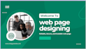 design a responsive web page using HTML and CSS
