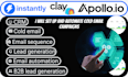 set up instantly ai clay com automation workflows and lead management