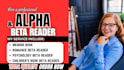 alpha beta read sci fiction romance  memoir cozy book editor