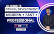 create a 3d website with smooth UI and design