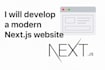 build a fast and modern next js website or landing page