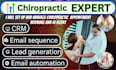 do gohighlevel chiropractic booking automation  make com workflow ghl funnel