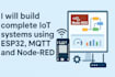 create professional iot dashboard using node red
