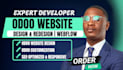 design and develop a custom odoo website with webflow integration seo ready