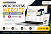 design a responsive wordpress website using elementor