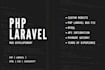 develop a scalable web application with PHP laravel and vue js