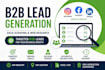 find targeted leads from instagram, facebook and linkedin