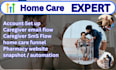 do gohighlevel caregiver automation ai agent website funnel