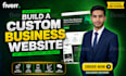 build a custom business website