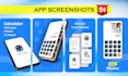 design conversion focused app screenshots for play store and app store