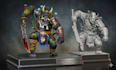 design custom stl sculptures for 3d printing, stl printable character sculptures