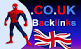 build 700 high da UK SEO uk backlinks manually