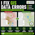 fix, clean, and format your gis shapefiles or spatial data