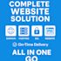 build a professional website with domain hosting SSL email ids and setup