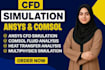 do fea and cfd simulation on ansys,comsol and abaqus