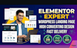 design wordpress landing page for sales funnel, real estate funnel