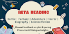 beta read your book and give honest reader feedback