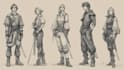 draw sketches with your character