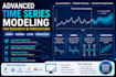 build advanced time series forecasting models using  arima, sarima and lstm