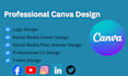 do a design canva social media logo, post, and template
